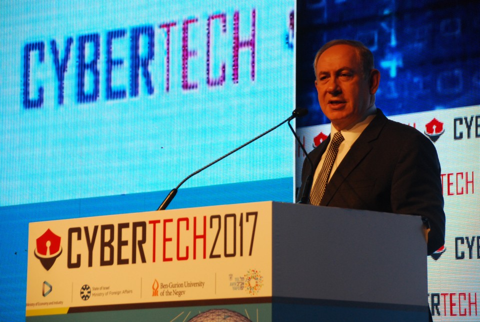 Премьер-министр Биньямин Нетаниягу на международной конференции CyberTech 2017